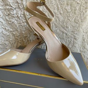 Louise Et Cie Esperance Soft Patent Leather Pointed Toes Heels